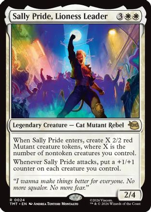 Sally Pride, Lioness Leader  [Teenage Mutant Ninja Turtles] Foil