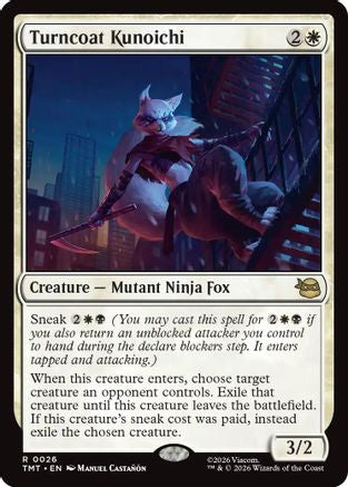 Turncoat Kunoichi  [Teenage Mutant Ninja Turtles]