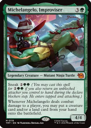 Michelangelo, Improviser  [Teenage Mutant Ninja Turtles]