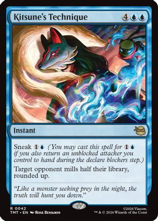 Kitsune's Technique  [Teenage Mutant Ninja Turtles] Foil