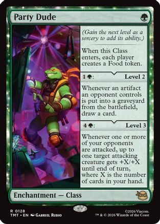 Party Dude  [Teenage Mutant Ninja Turtles] Foil