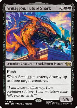 Armaggon, Future Shark  [Teenage Mutant Ninja Turtles]