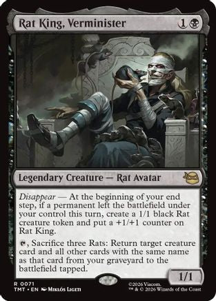 Rat King, Verminister  [Teenage Mutant Ninja Turtles]