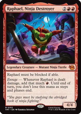 Raphael, Ninja Destroyer  [Teenage Mutant Ninja Turtles] Foil