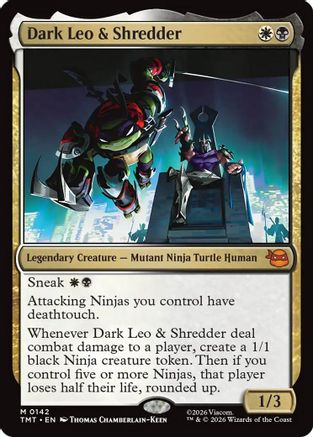 Dark Leo & Shredder  [Teenage Mutant Ninja Turtles]