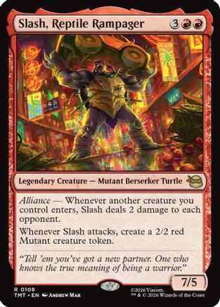 Slash, Reptile Rampager  [Teenage Mutant Ninja Turtles] Foil