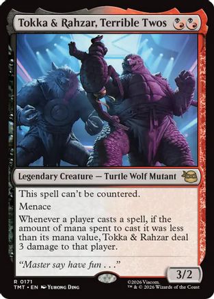 Tokka & Rahzar, Terrible Twos  [Teenage Mutant Ninja Turtles] Foil