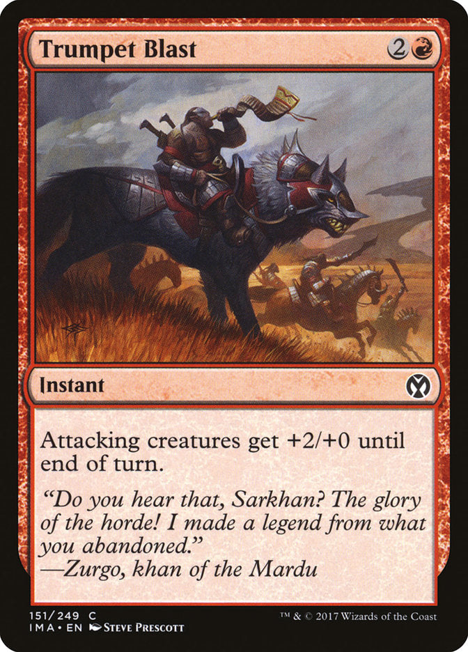 Trumpet Blast [Iconic Masters] Foil