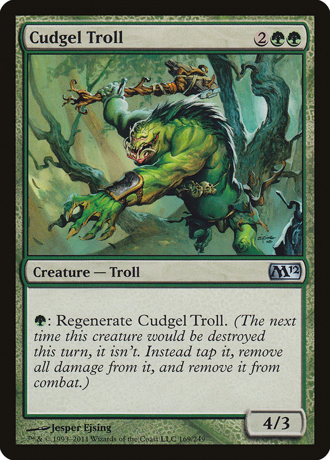 Cudgel Troll [Magic 2012] Foil