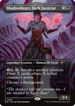 Shadowheart, Dark Justiciar  [Secret Lair Drop Series] Foil