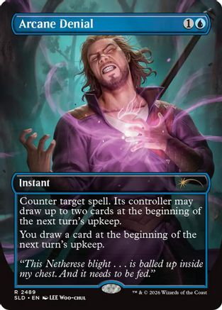 Arcane Denial (2489)  [Secret Lair Drop Series] Foil