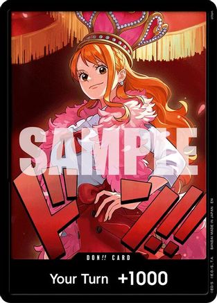 DON!! Card (Nami) - [Extra Booster: One Piece Heroines Edition] Foil