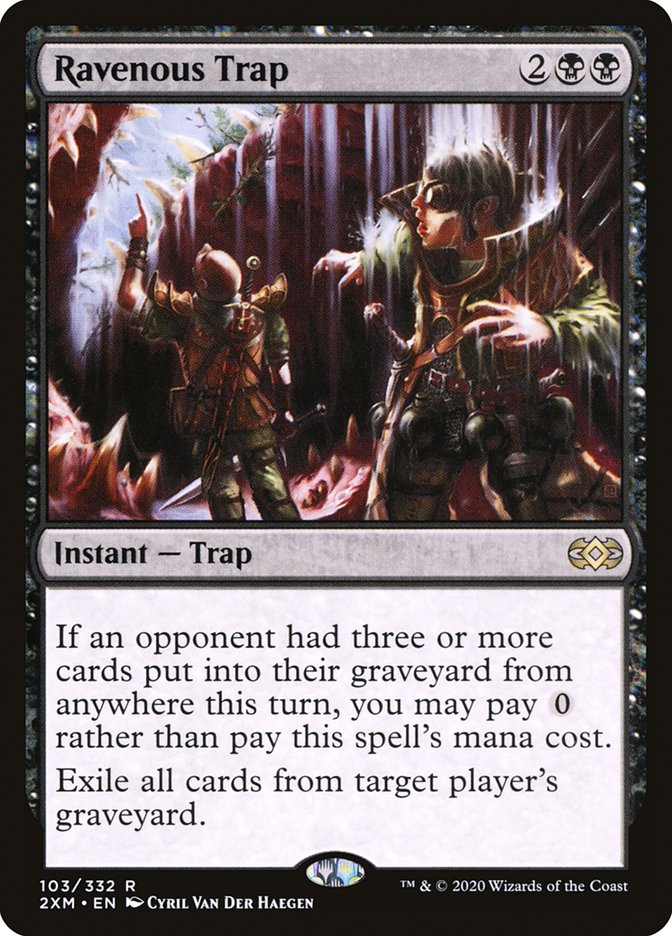 Ravenous Trap [Double Masters] Foil