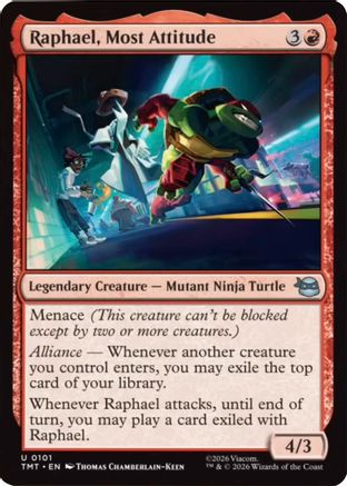 Raphael, Most Attitude  [Teenage Mutant Ninja Turtles]