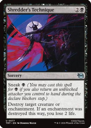 Shredder's Technique  [Teenage Mutant Ninja Turtles] Foil