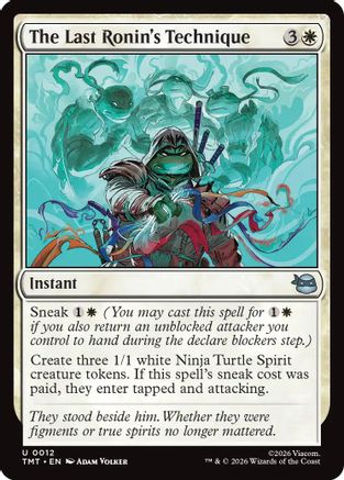 The Last Ronin's Technique  [Teenage Mutant Ninja Turtles] Foil