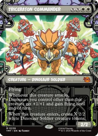 Triceraton Commander (Showcase)  [Teenage Mutant Ninja Turtles]