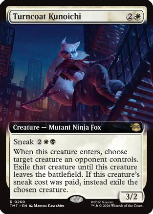 Turncoat Kunoichi (Extended Art)  [Teenage Mutant Ninja Turtles]