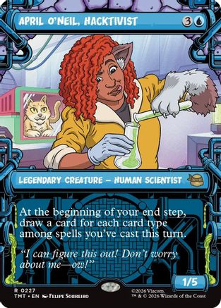 April O'Neil, Hacktivist (0227) (Showcase)  [Teenage Mutant Ninja Turtles]