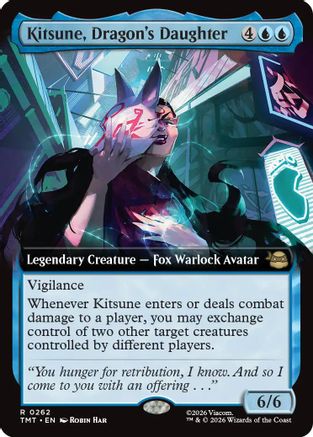 Kitsune, Dragon's Daughter (Extended Art)  [Teenage Mutant Ninja Turtles]
