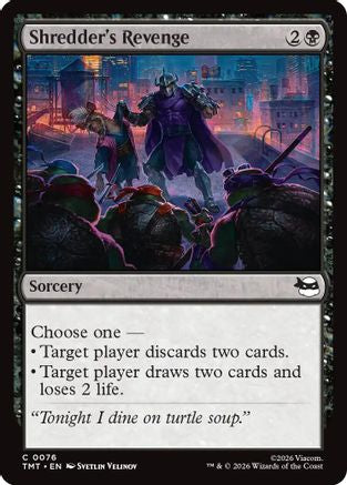 Shredder's Revenge  [Teenage Mutant Ninja Turtles] Foil