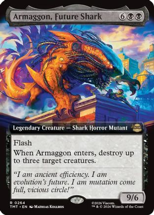 Armaggon, Future Shark (Extended Art)  [Teenage Mutant Ninja Turtles] Foil