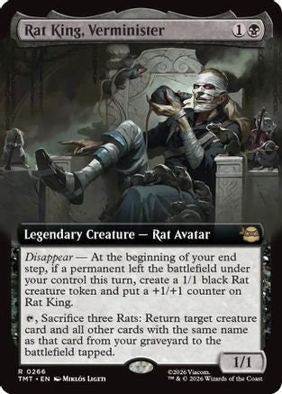 Rat King, Verminister (Extended Art)  [Teenage Mutant Ninja Turtles]