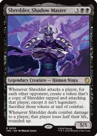 Shredder, Shadow Master  [Commander: Teenage Mutant Ninja Turtles]