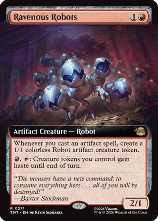 Ravenous Robots (Extended Art)  [Teenage Mutant Ninja Turtles]