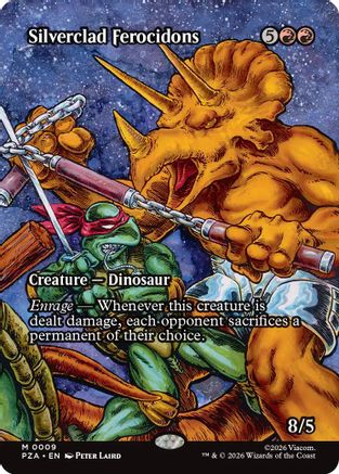 Silverclad Ferocidons (Borderless)  [Teenage Mutant Ninja Turtles Eternal-Legal]