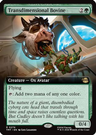 Transdimensional Bovine (Extended Art)  [Teenage Mutant Ninja Turtles] Foil