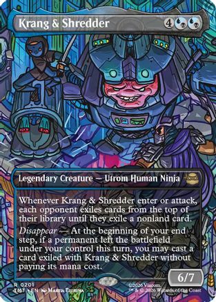 Krang & Shredder (Borderless)  [Teenage Mutant Ninja Turtles] Foil