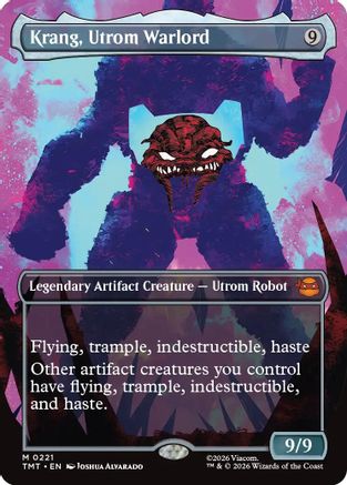 Krang, Utrom Warlord (Borderless)  [Teenage Mutant Ninja Turtles]