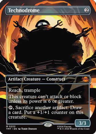 Technodrome (Borderless)  [Teenage Mutant Ninja Turtles] Foil