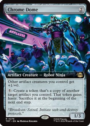 Chrome Dome (Extended Art)  [Teenage Mutant Ninja Turtles] Foil