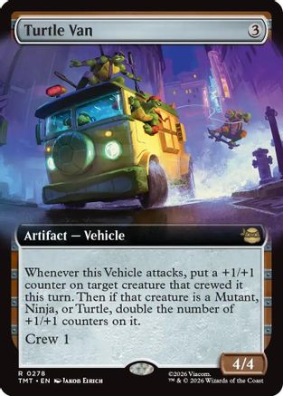 Turtle Van (Extended Art)  [Teenage Mutant Ninja Turtles] Foil