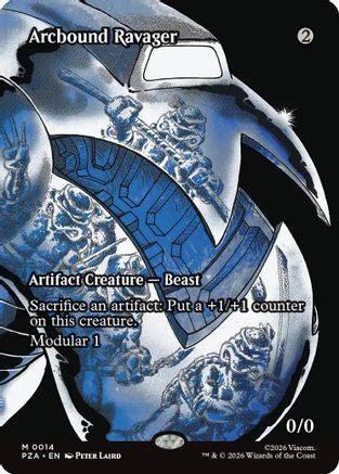 Arcbound Ravager (Borderless)  [Teenage Mutant Ninja Turtles Eternal-Legal] Foil