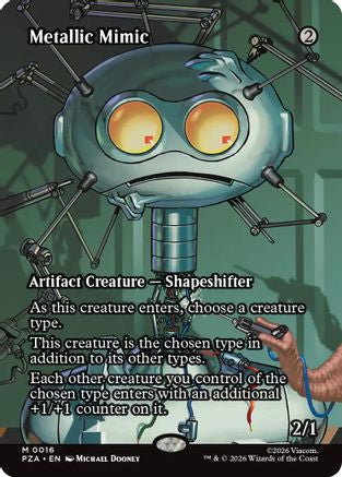 Metallic Mimic (Borderless)  [Teenage Mutant Ninja Turtles Eternal-Legal] Foil