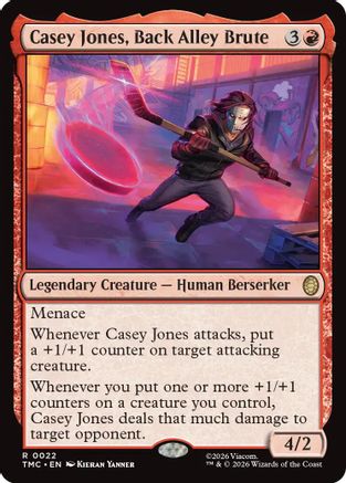 Casey Jones, Back Alley Brute  [Commander: Teenage Mutant Ninja Turtles]