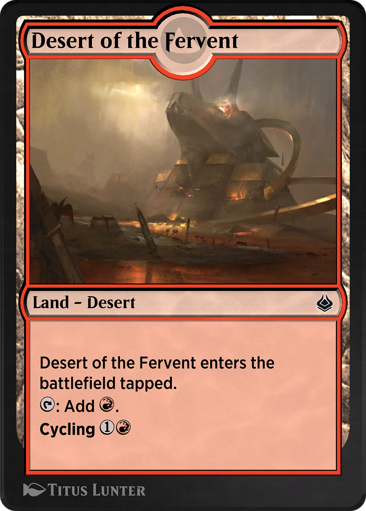 Desert of the Fervent  [Amonkhet Remastered]