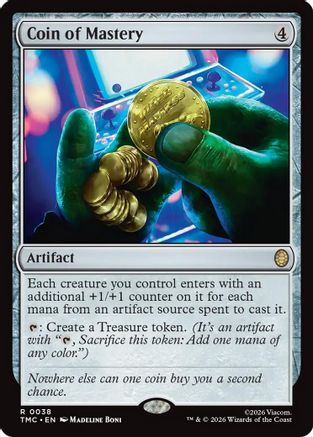 Coin of Mastery  [Commander: Teenage Mutant Ninja Turtles]