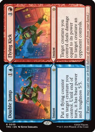 Double Jump // Flying Kick  [Commander: Teenage Mutant Ninja Turtles]