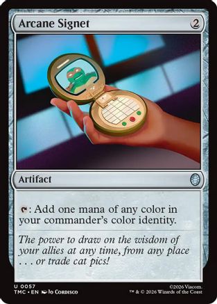 Arcane Signet  [Commander: Teenage Mutant Ninja Turtles]
