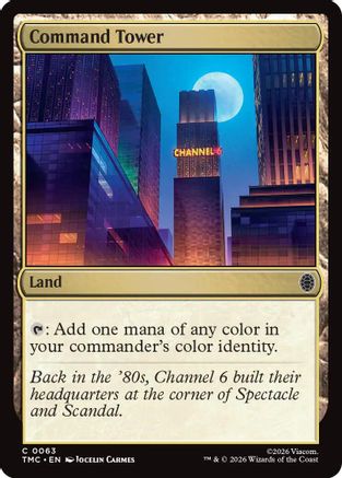 Command Tower  [Commander: Teenage Mutant Ninja Turtles]