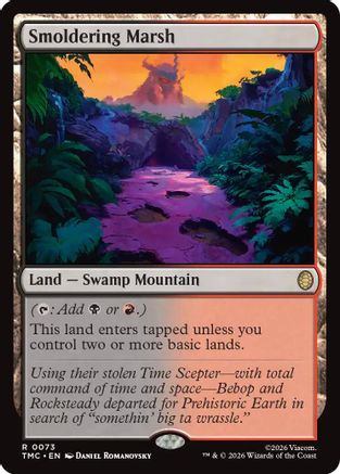 Smoldering Marsh  [Commander: Teenage Mutant Ninja Turtles]