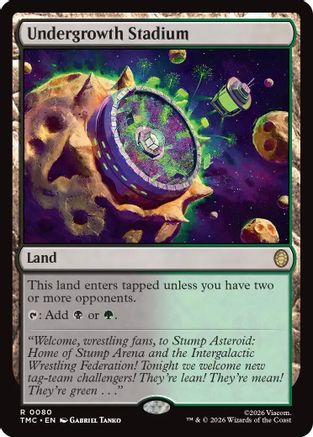 Undergrowth Stadium  [Commander: Teenage Mutant Ninja Turtles] Foil