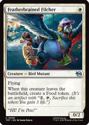 Featherbrained Filcher  [Teenage Mutant Ninja Turtles] Foil