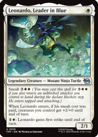 Leonardo, Leader in Blue  [Teenage Mutant Ninja Turtles]