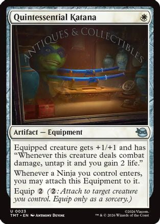 Quintessential Katana  [Teenage Mutant Ninja Turtles] Foil