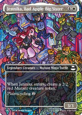 Jennika, Bad Apple Big Sister (Borderless)  [Teenage Mutant Ninja Turtles] Foil